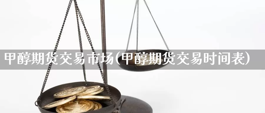 甲醇期货交易市场(甲醇期货交易时间表)_https://www.zjdexue.com_黄金期货_第1张