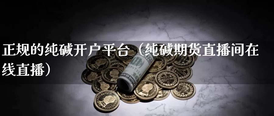 正规的纯碱开户平台（纯碱期货直播间在线直播）_https://www.zjdexue.com_农产品期货_第1张