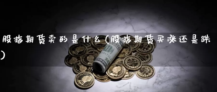 股指期货卖的是什么(股指期货买涨还是跌)_https://www.zjdexue.com_股票投资_第1张