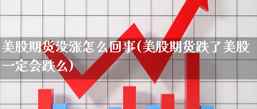 美股期货没涨怎么回事(美股期货跌了美股一定会跌么)_https://www.zjdexue.com_股票投资_第1张