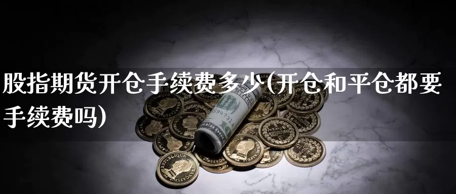 股指期货开仓手续费多少(开仓和平仓都要手续费吗)_https://www.zjdexue.com_股票投资_第1张