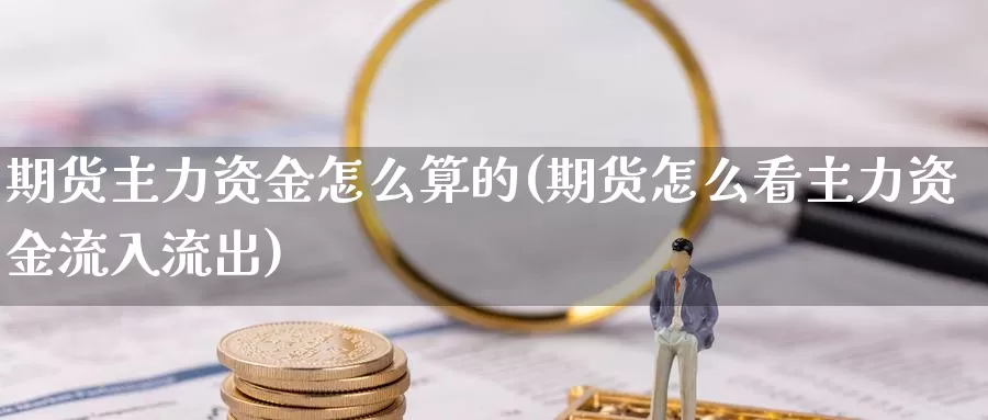 期货主力资金怎么算的(期货怎么看主力资金流入流出)_https://www.zjdexue.com_期货百科_第1张