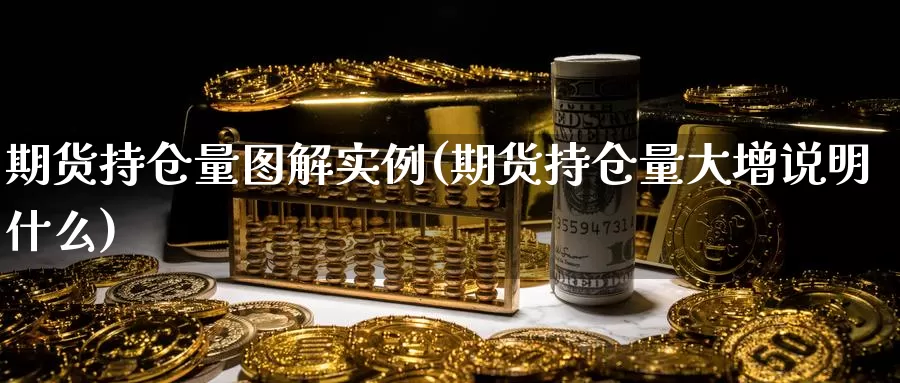 期货持仓量图解实例(期货持仓量大增说明什么)_https://www.zjdexue.com_农产品期货_第1张