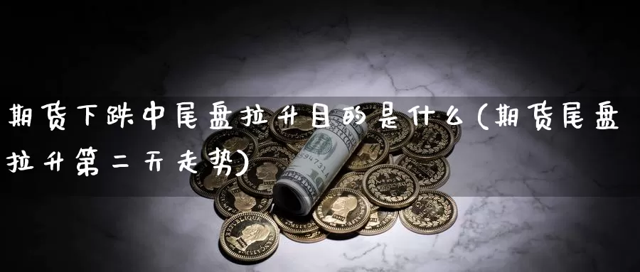 期货下跌中尾盘拉升目的是什么(期货尾盘拉升第二天走势)_https://www.zjdexue.com_农产品期货_第1张