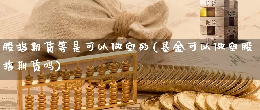 股指期货等是可以做空的(基金可以做空股指期货吗)_https://www.zjdexue.com_基金理财_第1张