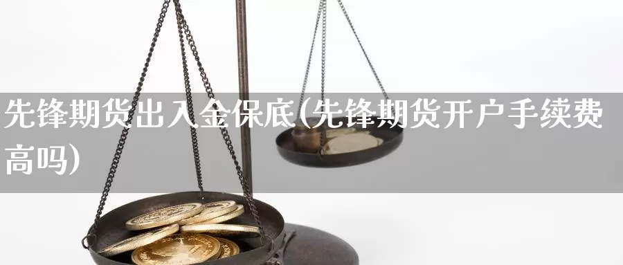 先锋期货出入金保底(先锋期货开户手续费高吗)_https://www.zjdexue.com_原油期货_第1张