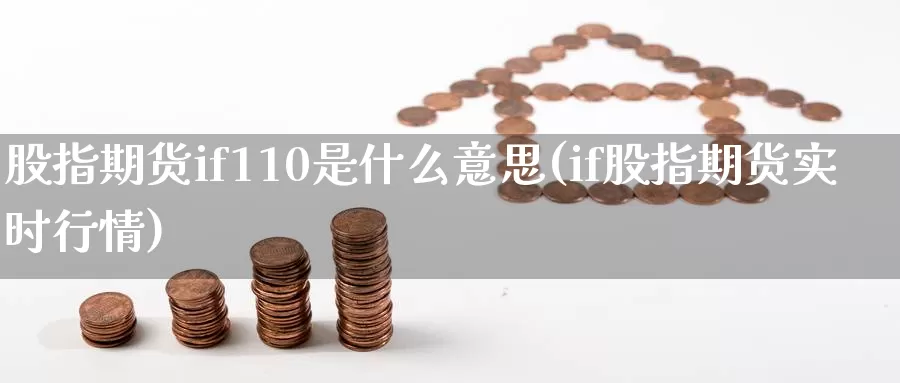 股指期货if110是什么意思(if股指期货实时行情)_https://www.zjdexue.com_股票投资_第1张